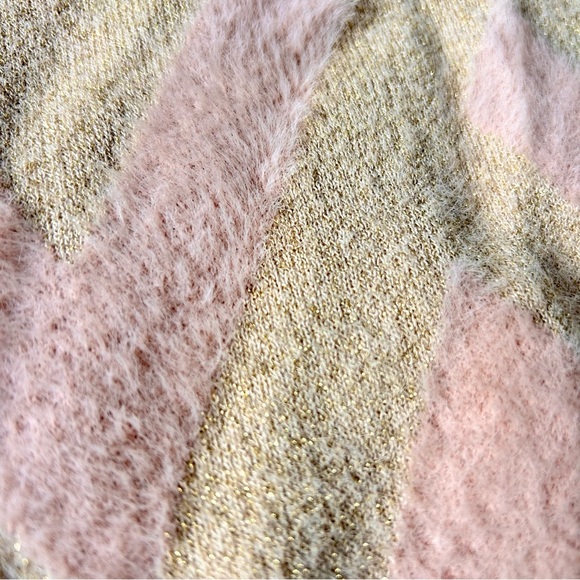 Anthropologie Fuzzy Chevron Pullover Sweater - Picture 6 of 15